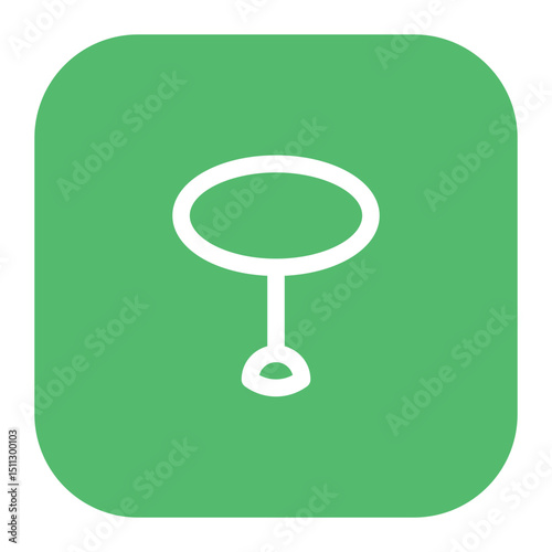 round table icon for illustration