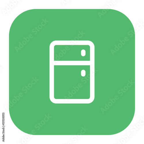 refrigerator icon for illustration