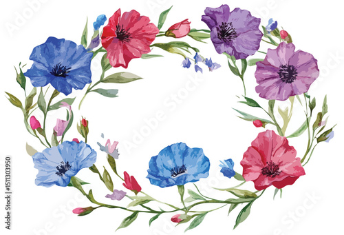 Wallpaper Mural Floral element Torontodigital.ca