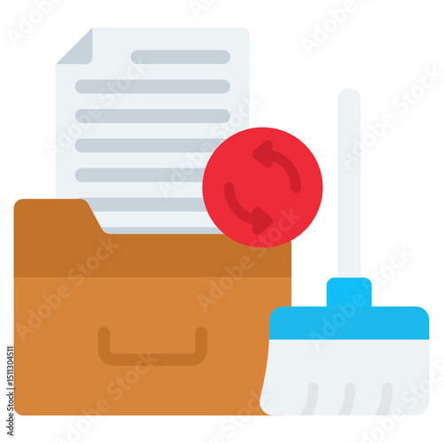 Data Cleaning Icon