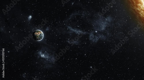 Earth and Sun