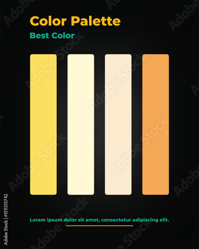 color palette for more attractive designs