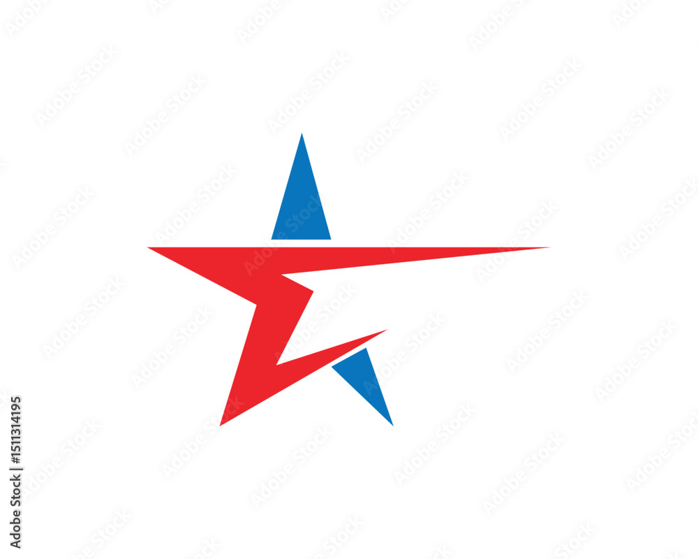 Star falcon Logo Template vector icons app Star falcon Logo Template vector icons app