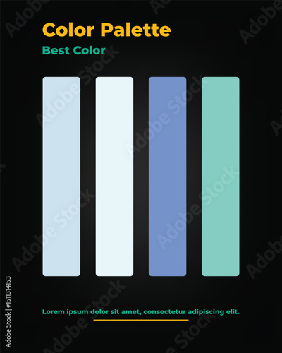 color palette for more attractive designs