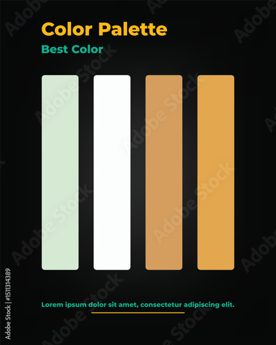 color palette for more attractive designs