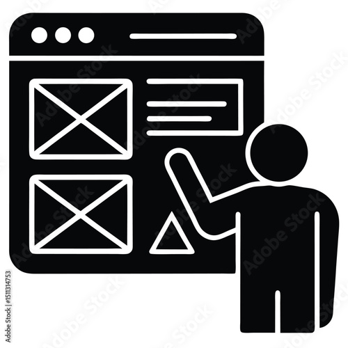 businessman with mail