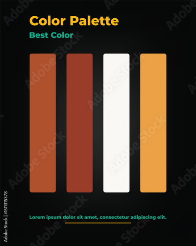 color palette for more attractive designs