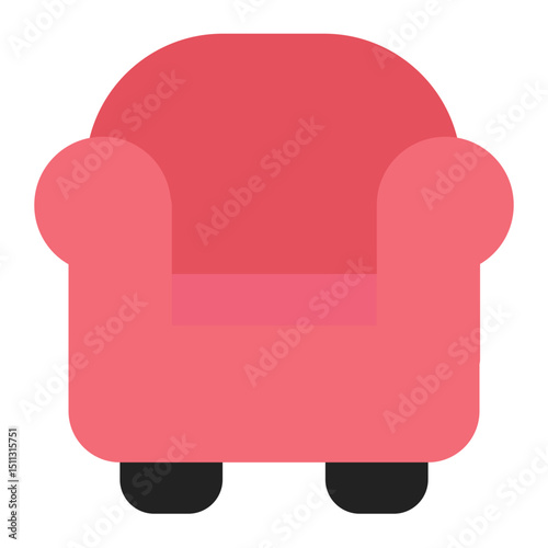 armchair icon for illustration