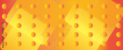 Abstract orange and yellow geometric background. Dynamic shapes composition. Cool background design for posters. Vector eps 10