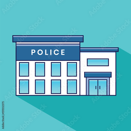 police office vector with best quality