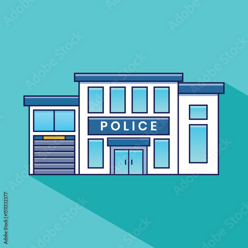 police office vector with best quality