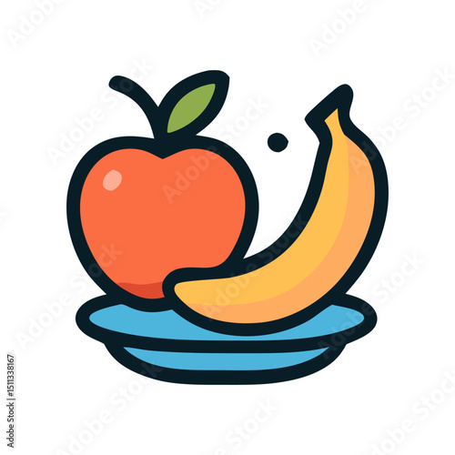 2d icon with healthy lifestyle theme. Perfect for your projects, digital marketing, website design and more