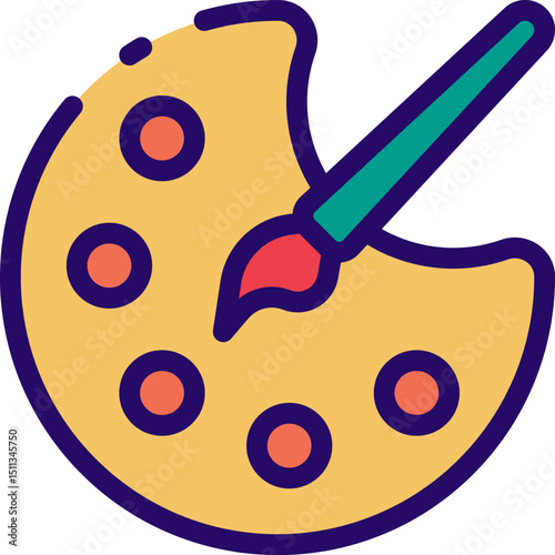 art  illustration on a white background  