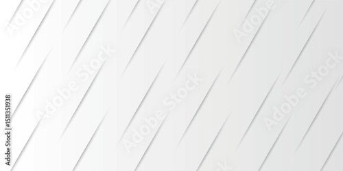Abstract white background. Minimal geometric white light background