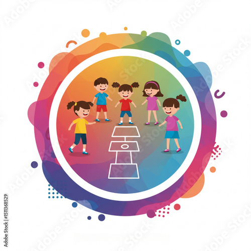 kids around the world map