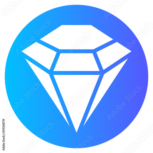 luxury gradient icon