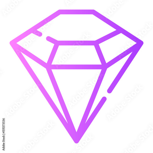 luxury gradient icon