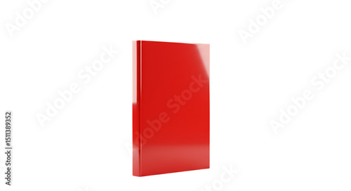 Free Download Red plastic packaging box isolated on white background - GFXLoad