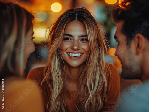 A lighthearted moment of co...