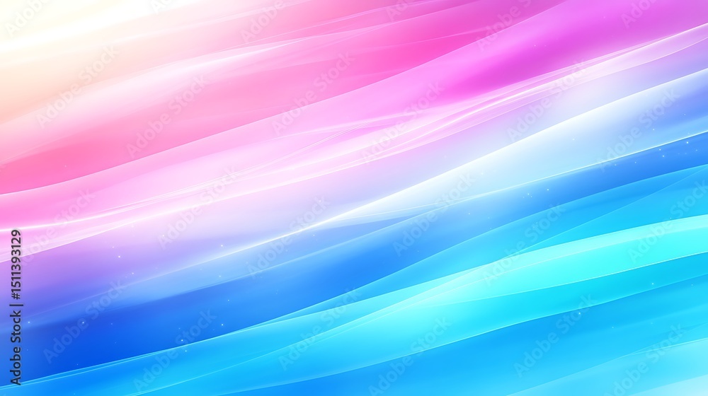 Obraz premium Abstract pastel waves (4)