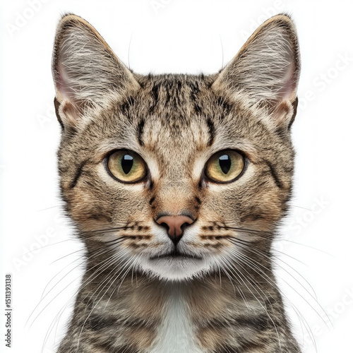cat face isolated