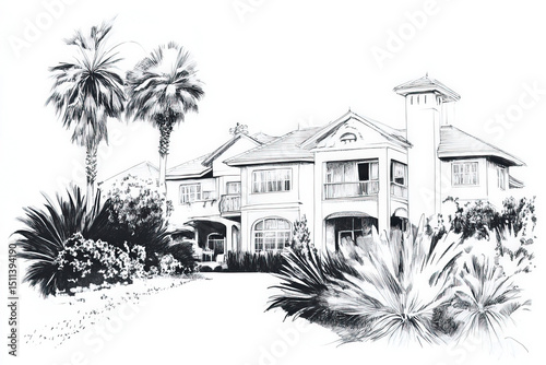 resort sketch