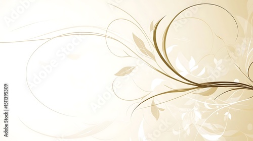 Wallpaper Mural Elegant floral design (63) Torontodigital.ca