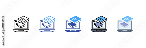 Online Library Multi Style Icon Set