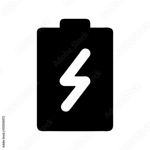battery charging icon sustainable energy vector

