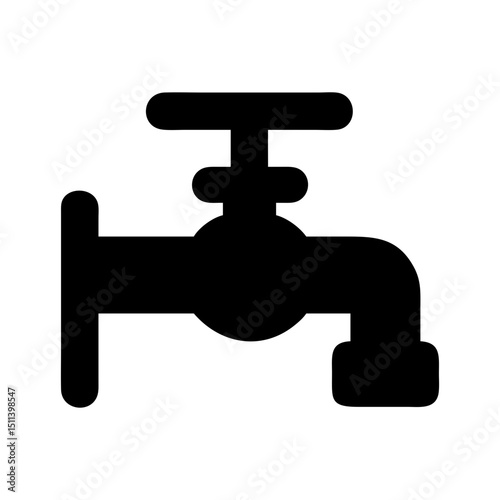 water tap flow icon
