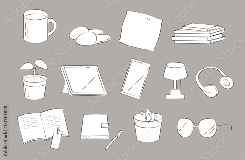Simple Everyday House Items Collection