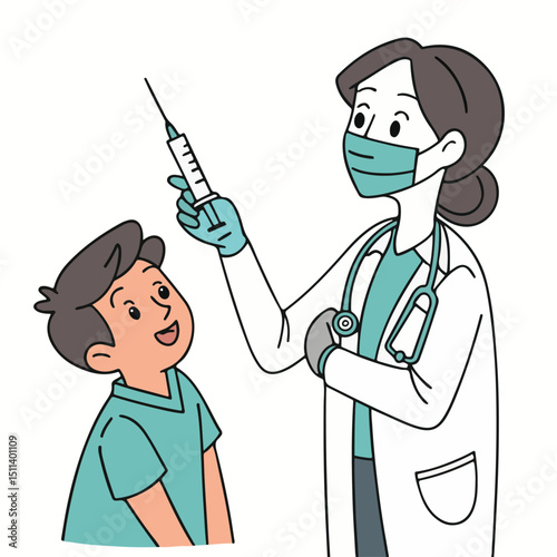 A female doctor talking with a patient in a caring and professional manner, symbolizing health care, communication, and trust. Ideal for medical,