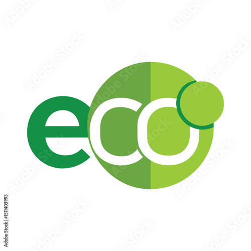 Eco-friendly Concept with Recycling Symbol