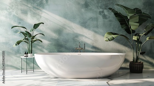 modern bathroom interior
