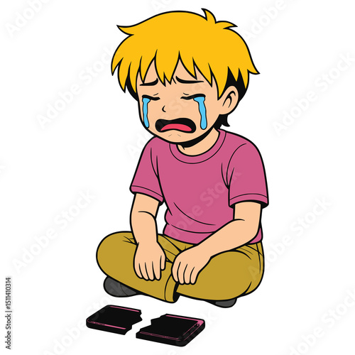 Broken Game, Broken Heart: A Boy's Regret Generative AI