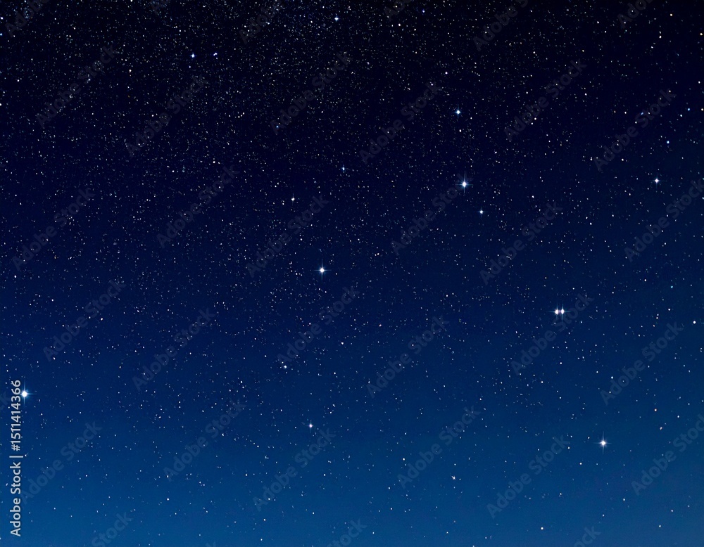 Fototapeta premium キラキラした夜空の背景