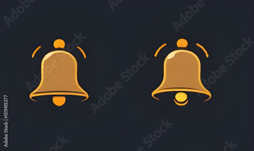 Bell icon, Bell vector, Bell illustration, Notification bell, School bell, Alarm bell, Church bell, Golden bell, Silver bell, Ringing bell, Bell sound icon, Bell silhouette, Bell outline, Flat bell ic