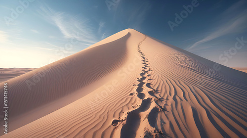 Fototapeta Naklejka Na Ścianę i Meble -  sand dunes in the desert