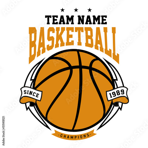 BASKETBALL TEAM  VECTOR