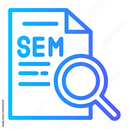 Search Engine Marketing (SEM) — a search bar with paid ads