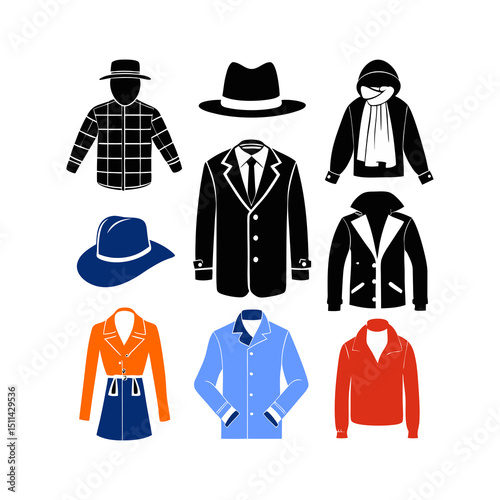 Fashionable Outerwear and Hats