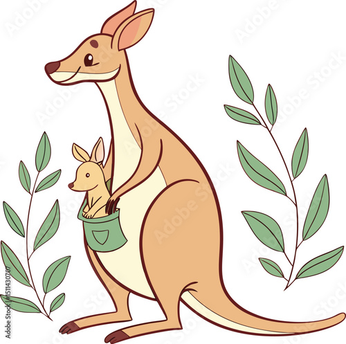 kangaroo in the grass