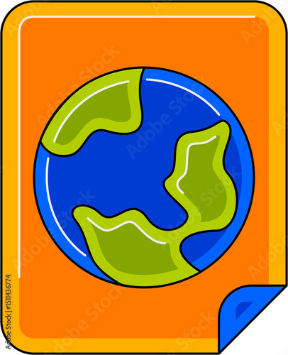 Earth Day Element Vector Illustration