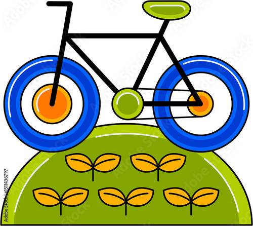 Earth Day Element Vector Illustration