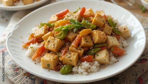 chicken and vegetable salad