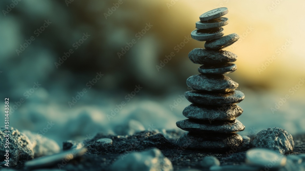 Obraz premium Strategies to navigate towards financial growth and stability a comprehensive guide for individuals and businesses in the modern economy