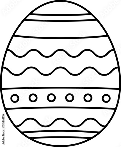 Easter Day Element Vector Illustration