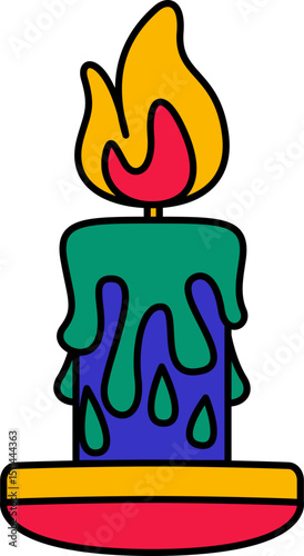 Easter Day Element Vector Illustration