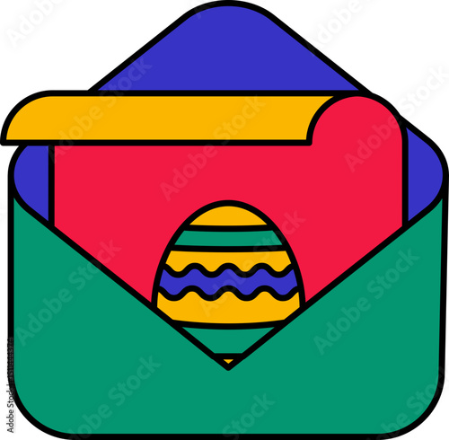 Easter Day Element Vector Illustration