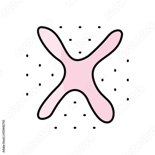 Chromosome Icon vector